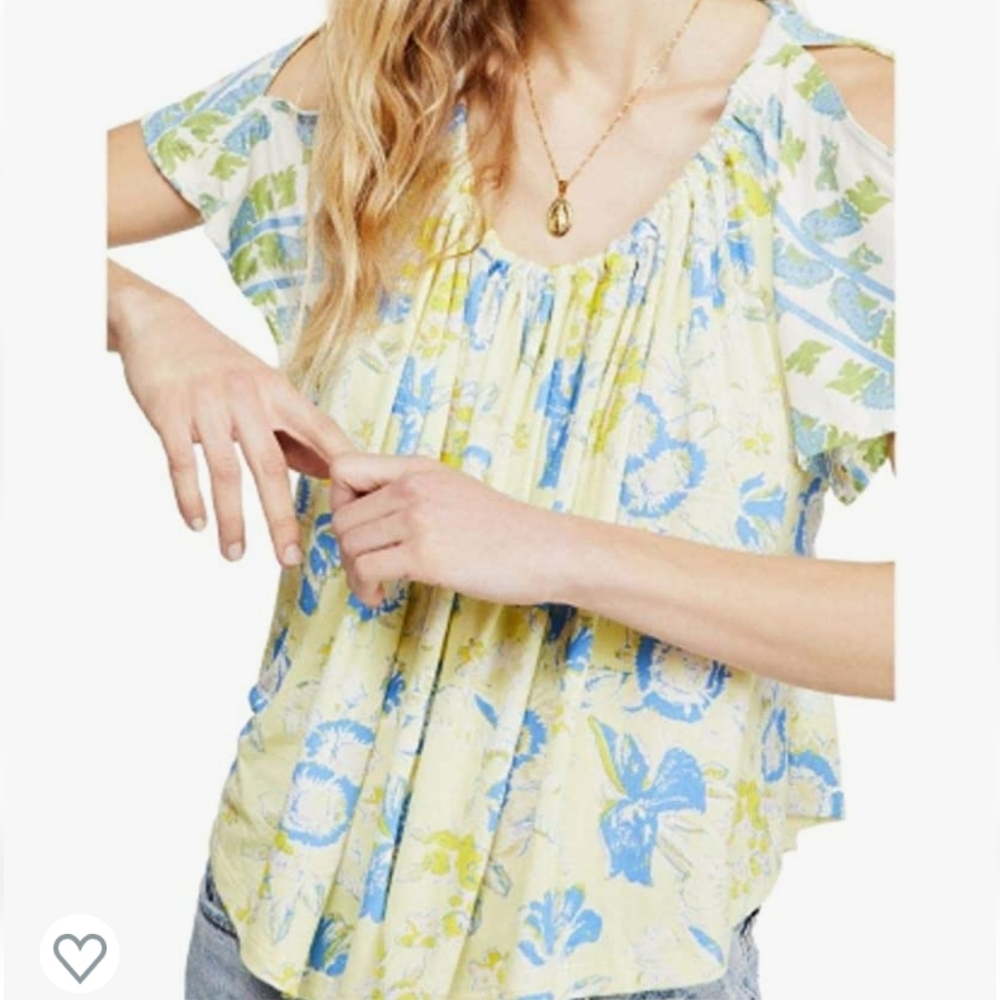 Free People Baja Babe Top Size Medium